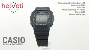 Casio G-Shock DW-5600E-1VER