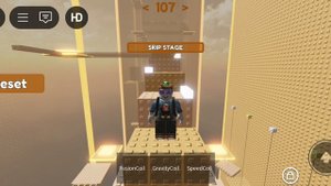 Как быстро подниматься по лестнице из кубиков