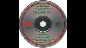 The Firm ~ Mean Business ~ 1986 ~ Full Album