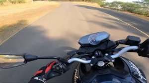 BAJAJ PULSAR N250 TOP SPEED TEST |