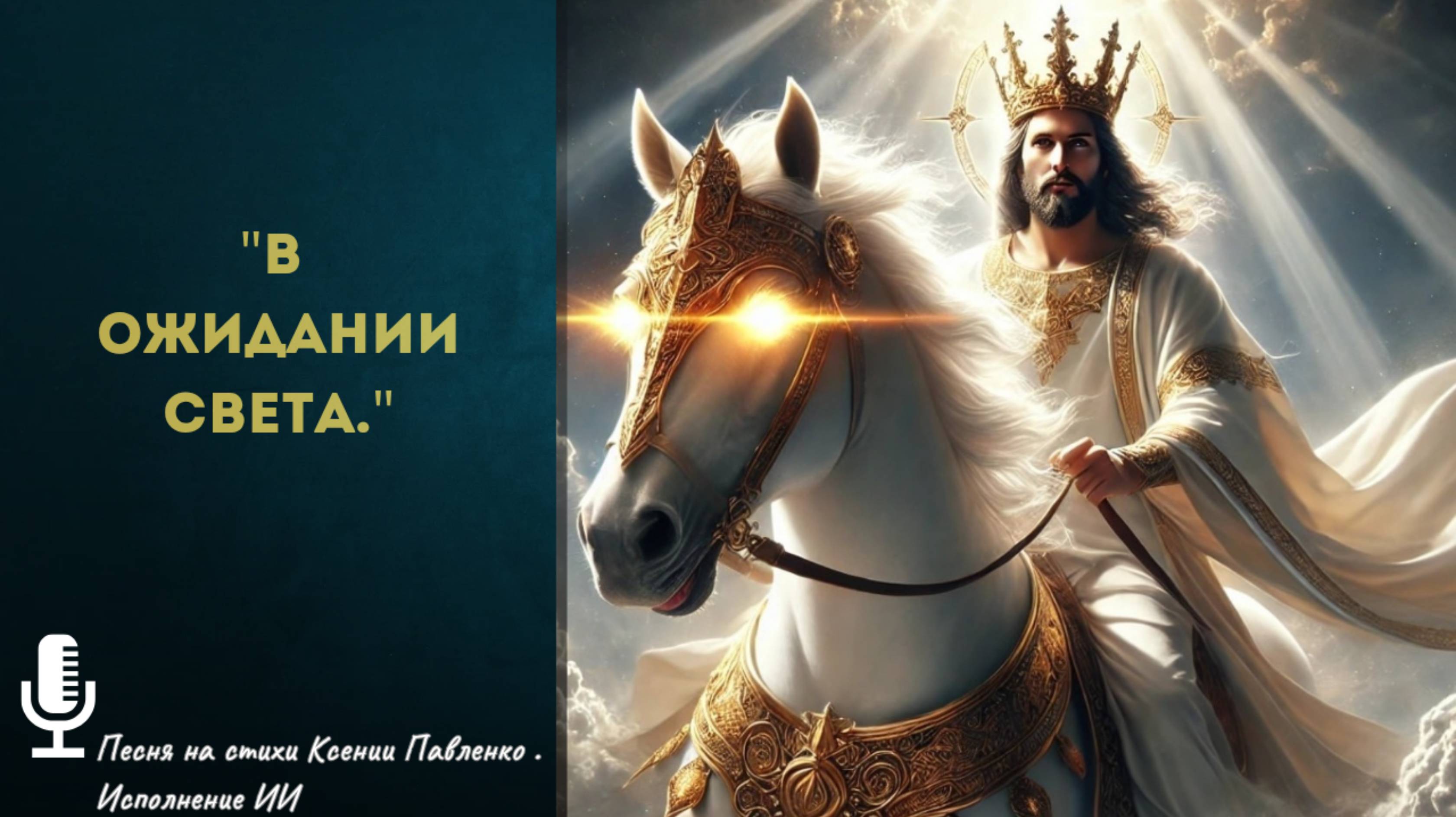 "В ОЖИДАНИИ СВЕТА "песня на стихи Ксении