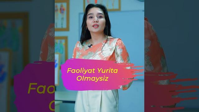 Dizayn maktabida " Liboslar illustratori" kursi haqida sotuv videosi