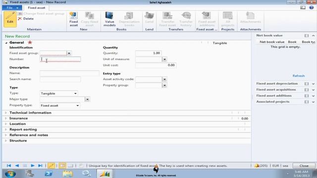 Fixed Assets Management in Microsoft Dynamics AX 2012 R2