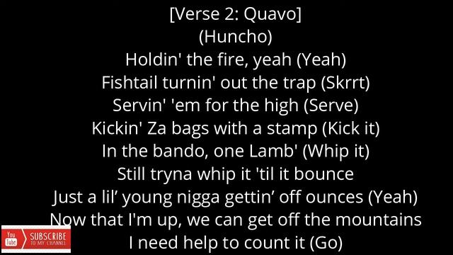 Migos - Handle My Business (Lyrics) смотреть онлайн