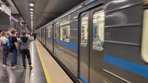 Парад поездов Московского Метрополитена в честь  89 летия метрополитена 2024 год