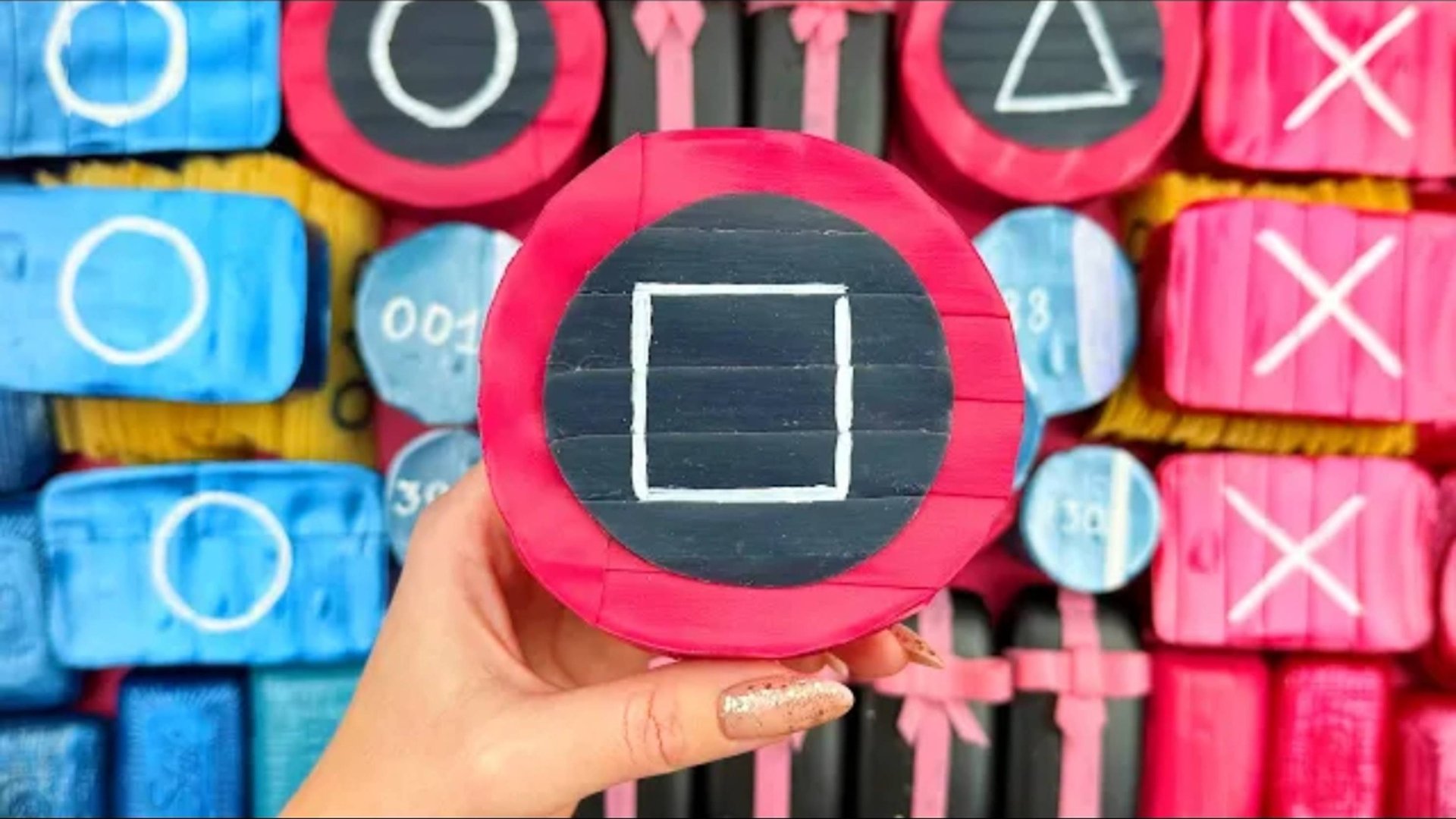 ASMR Soap boxes▶️♥️Squid game🐙Relaxing ASMR triggers:Gentle Soap Breaking,Glitter foam Crushing смотреть онлайн