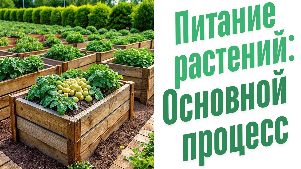 Какой процесс является основой питания растений?