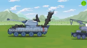 Тяжёлое сражение - Мультики про танки