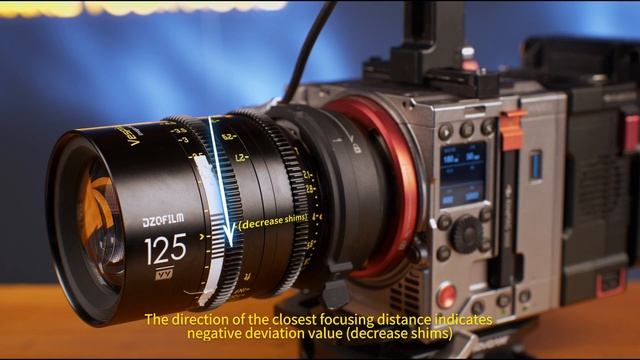 How to Adjust back Focus of DZOFILM VESPID Lenses