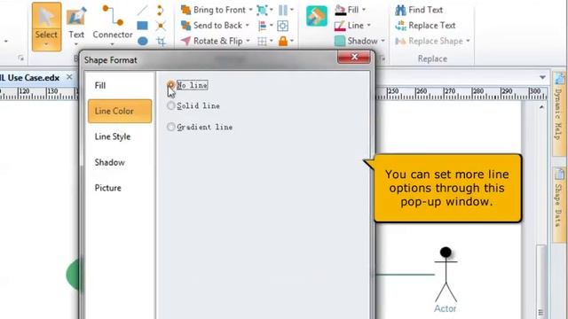 EdrawMax Tutorial: How to Set Line Format in EdrawMax
