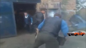 Пьяный мужик довепендривался