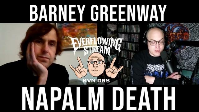 Napalm Death vocalist Barney Greenway - VIDEO INTERVIEW смотреть онлайн