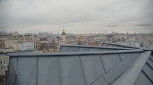 Ремонт кровли памятника архитектуры в центре Москвы