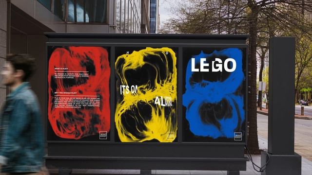 LET GO Advertising 3 posters mockup смотреть онлайн