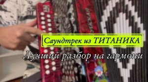 Саундтрек из Титаника! Самый понятный экспресс-разбор на гармони! #гармонь #купитьгармонь #гармошка