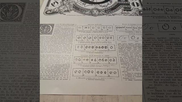 French vintage 1936 alphabet letter posters