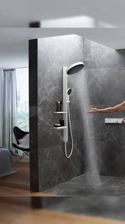 Душевая система от Hansgrohe.🚿