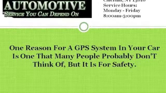 Auto repair Watertown | GPS Is Becoming More Popular In Cars смотреть онлайн