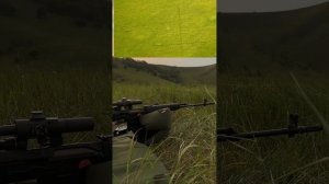 Обзор СВД! Часть5. Стрельба на 1000 метров, размер гонга 58х46 см. Прицел ПСО 4х24.