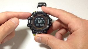 Casio G-Shock (GBD-H1000-1A7) | Change Barometer Units