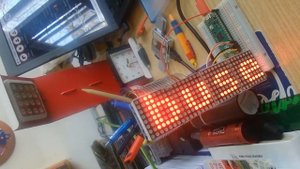 Raspberry Pi Pico - SPI 8x8 LED Matrix - Micropython example