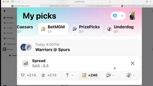 The Best NBA Sports Bets Monday | FanDuel | Draftkings | Prize Pick | 3-11-24
