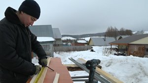 Тёплый январь  / куры и утки  делят гнезда / собираю дополнительное место/ будни в деревне