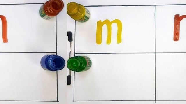 abcd, abcd learing, ABCs Fun Ways learning alphabets for Kids with poster colours | JJ KIDS STUDY