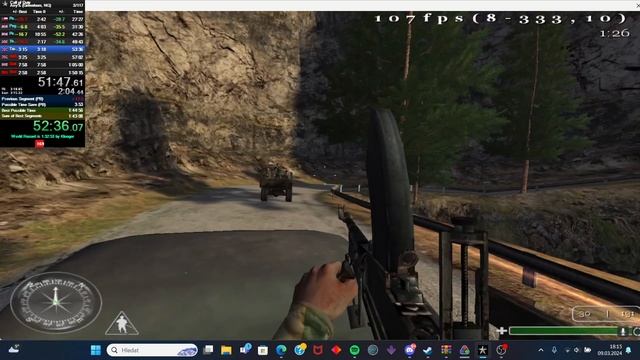 Call Of Duty 1 Speedrun Full Game Any% 1:42:54 (Huge PB) смотреть онлайн