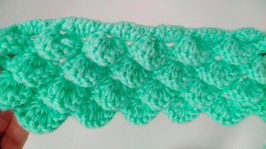 Объемный узор спицами ✅