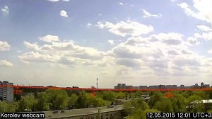 12.05.2015 День за минуту, г. Королёв (Таймлапс)
