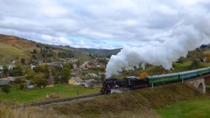 Ретро паравози в Карпатах ч.1