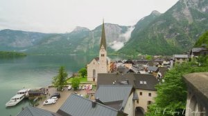 Гальштат — самая живописная деревня Австрии в пасмурный день