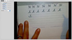 Cursive Writing: Hh-Jj