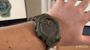 Casio G-shock GBD-800UC khaki unboxing and review