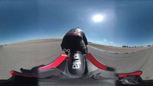 Garmin VIRB 360 on a Aprilia RSV4