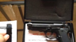 Пистолет Bruni -92 auto тест