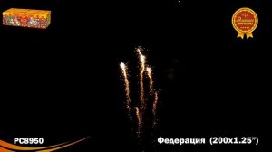 PC 8950 Федерация (1,25" х 200 залпов)