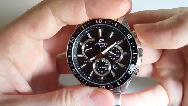 Обзор часов CASIO EDIFICE EFR 552D 1A смотреть онлайн