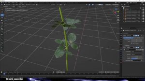 Моделирование розы Блендер