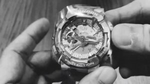 Noir Version G-Shock GM-110SCM-1A Unboxing