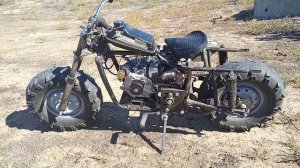 Мотовездеход своими руками. Первый выезд. Часть 2