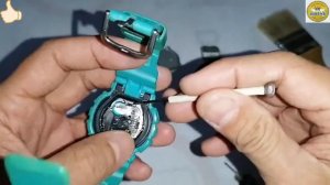 How to change watch battery Casio Baby-G BA-110 BC/SN | Full Tutorial | GM Autotech