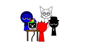 Персонажи  СПРУНКИ играют в «Ути-Ути-Гуси» -Incredibox анимационный мем Sprunki