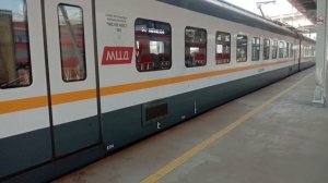 Аэроэкспресс и эп2д на станции Окружная мцд-1