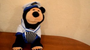 Поющая игрушка "Медведь моряк"