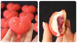 ВАЛЕНТИНКА с ТВОРОЖНЫМ КРЕМОМ И КЛУБНИКОЙ❤️ ИДЕАЛЬНЫЙ ДЕСЕРТ для ВТОРОЙ ПОЛОВИНКИ