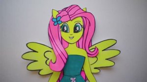 Одевалка бумажных кукол- МАЙ ЛИТТЛ ПОНИ- MY LITTLE PONY