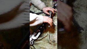 Как разобрать перо вилки мотоцикла с сложностями. #motorcycle #мотоцикл #мотоциклы #мото