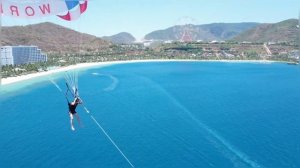 Parasailing in Vietnam | Vinpearl Resort & Spa Nha Trang Bay | Вьетнам Нячанг 2024